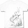 Life Clothing White Rabbit Clock Men's T-Shirt Shirts / Tops