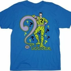 Trevco Batman The Riddler Blue T-shirt Shirts / Tops