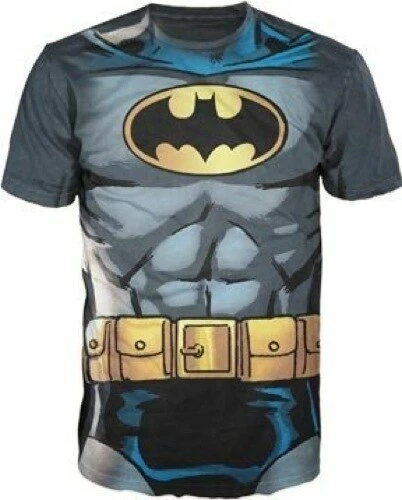 Trevco Batman Muscle Costume With Logo T-shirt Shirts / Tops 3 Trevco Batman Muscle Costume With Logo T-shirt Shirts / Tops
