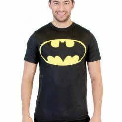 Kids Republic Batman Logo Men's Performance Athletic T-Shirt