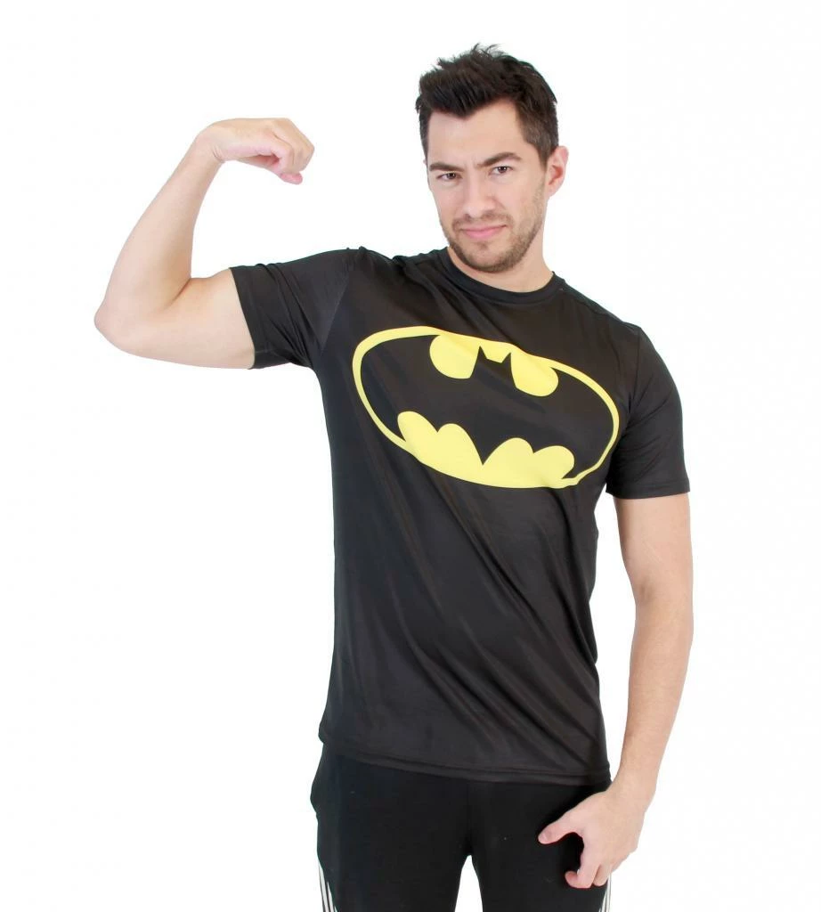 Kids Republic Batman Logo Men's Performance Athletic T-Shirt 4 Kids Republic Batman Logo Men's Performance Athletic T-Shirt