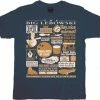 Ripple Junction Big Lebowski Quote Mashup Navy T-shirt