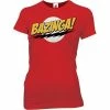Ripple Junction The Big Bang Theory Bazinga! Red Juniors T-shirt 1 Ripple Junction The Big Bang Theory Bazinga! Red Juniors T-shirt