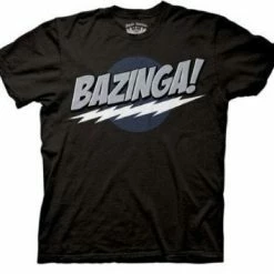 Ripple Junction Shirts / Tops The Big Bang Theory Bazinga! Mens T-shirt