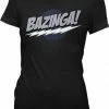 Ripple Junction Shirts / Tops The Big Bang Theory Bazinga! Juniors T-shirt