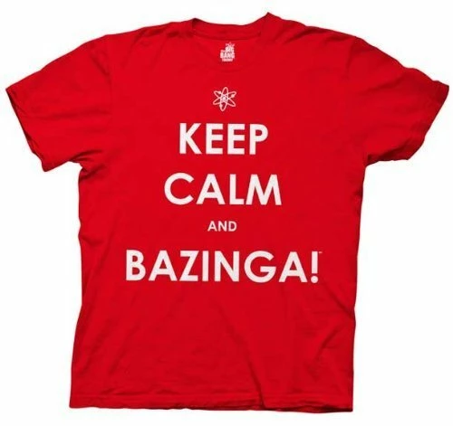 Ripple Junction The Big Bang Theory Keep Calm And Bazinga T-shirt 3 Ripple Junction The Big Bang Theory Keep Calm And Bazinga T-shirt