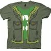 Ripple Junction Shirts / Tops Leonard Hofstadter Costume Adult Olive Green T-Shirt 2 Ripple Junction Shirts / Tops Leonard Hofstadter Costume Adult Olive Green T-Shirt