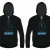 Ripple Junction Bazinga Spock Hand Adult Black Zip Up Hoodie Sweatshirt