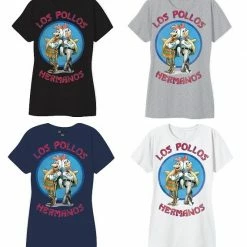 Isaac Morris Los Pollos Hermanos Logo Juniors T-Shirt Shirts / Tops