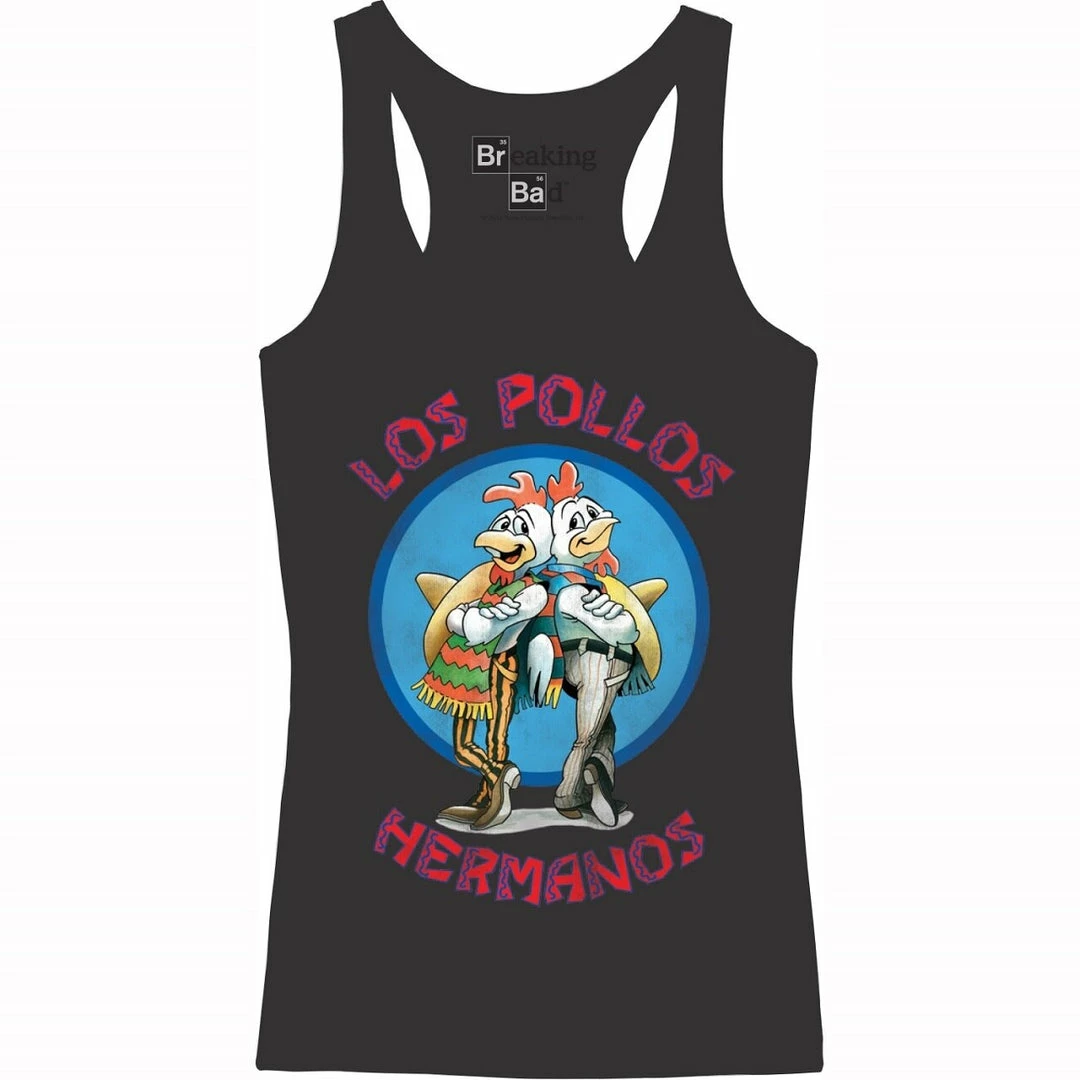 Isaac Morris Los Pollos Hermanos Logo Adult Tank Top 3 Isaac Morris Los Pollos Hermanos Logo Adult Tank Top