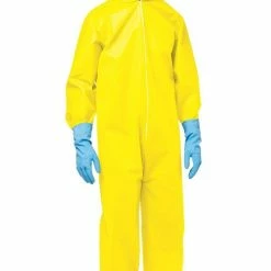 Rasta Imposta Walter White Walt Hazmat Yellow Suit Jumpsuit Costume