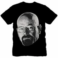 Isaac Morris Shirts / Tops Walter White Heisenberg Big Face Adult T-shirt