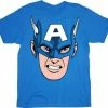 Trevco Shirts / Tops Captain America Cappy Face T-Shirt