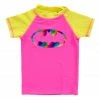 Ingear Fashions Batman Batgirl Spectrum Bat Short Sleeve Girls Rash Guard Swimsuits / Shorts 1 Ingear Fashions Batman Batgirl Spectrum Bat Short Sleeve Girls Rash Guard Swimsuits / Shorts