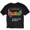 Changes Shirts / Tops Periodic Table Of Superhero T-Shirt 1 Changes Shirts / Tops Periodic Table Of Superhero T-Shirt