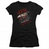 Vendor-unknown Blood Never Lies Juniors Sheer Cap Sleeve Tee Shirts / Tops 2 Vendor-unknown Blood Never Lies Juniors Sheer Cap Sleeve Tee Shirts / Tops