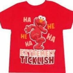 Coastal Concept Shirts / Tops Elmo Extremely Ticklish Toddler T-shirt
