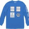 Ripple Junction Doctor Who Police Call Box Tardis Long Sleeve Crew T-Shirt Shirts / Tops 1 Ripple Junction Doctor Who Police Call Box Tardis Long Sleeve Crew T-Shirt Shirts / Tops