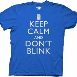 Ripple Junction Keep Calm Dont Blink Blue T-Shirt