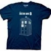 Ripple Junction Shirts / Tops Series 7 Linear TARDIS T-Shirt