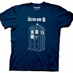 Ripple Junction Shirts / Tops Series 7 Linear TARDIS T-Shirt