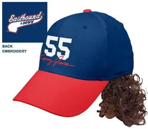 Vendor-unknown Kenny Powers 55 Baselball Cap Hat With Mullet Wig Hats 3 Vendor-unknown Kenny Powers 55 Baselball Cap Hat With Mullet Wig Hats