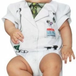 Faux Real Faux Ouchie Specialist Baby Romper Costume Baby Shirts