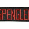 Costume Agent Classic Comedies SPENGLER Uniform Name Chest Patch