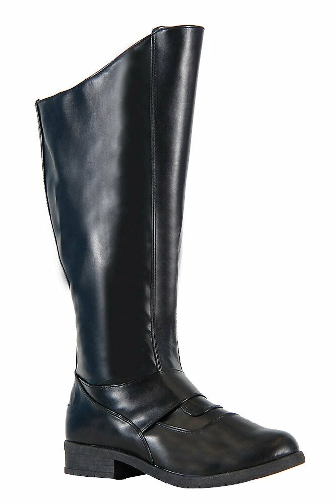 Costume Agent Superhero Gotham Black Costume Boots Footwear 3 Costume Agent Superhero Gotham Black Costume Boots Footwear