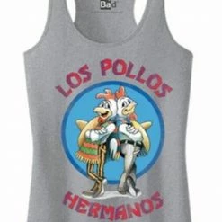 Isaac Morris Los Pollos Hermanos Logo Adult Tank Top 7 Isaac Morris Los Pollos Hermanos Logo Adult Tank Top