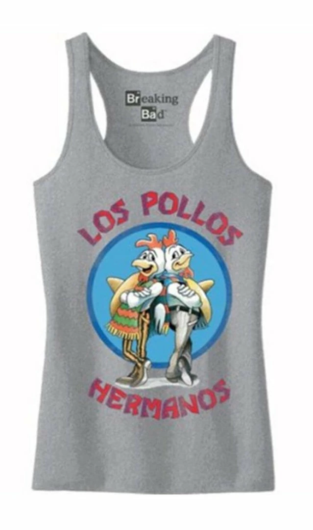 Isaac Morris Los Pollos Hermanos Logo Adult Tank Top 5 Isaac Morris Los Pollos Hermanos Logo Adult Tank Top