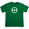 Trevco Youth Shirts Green Lantern Logo T-shirt