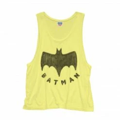 Junk Food Batman Logo Juniors Tank Top