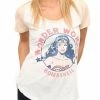 Junk Food Shirts / Tops Wonder Woman Bombshell "The Outfielder" Raglan T-shirt 2 Junk Food Shirts / Tops Wonder Woman Bombshell "The Outfielder" Raglan T-shirt