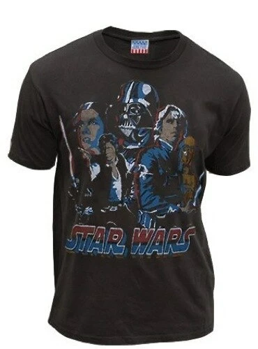 Junk Food Star Wars Red, White & Blue Rogues & Jedi Washed T-shirt 3 Junk Food Star Wars Red, White & Blue Rogues & Jedi Washed T-shirt