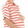 Costume Agent Juno Orange And White Pregnant Impersonation T-Shirt Shirts / Tops
