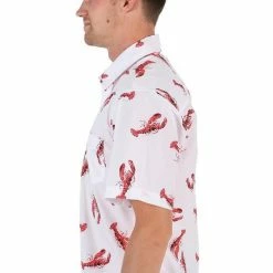 Ripple Junction Cosmo Kramer Lobster Button-Up Shirt