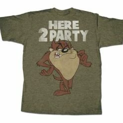 Fifth Sun Animation Tazmanian Devil Here 2 Party T-shirt