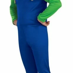 Rubies Super Mario Bros Adult Luigi Costume