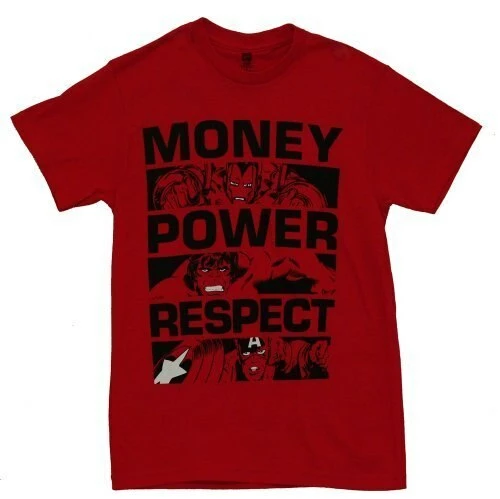 Freeze Marvel Comics Money Power Respect T-Shirt 3 Freeze Marvel Comics Money Power Respect T-Shirt