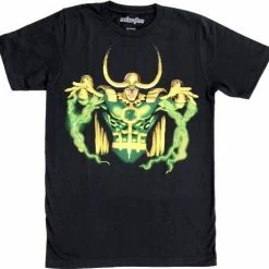 Mighty Fine Loki God Of Mischief Hands Up T-Shirt Shirts / Tops