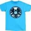 Mighty Fine Marvel Comics S.H.I.E.L.D Logo T-Shirt Shirts / Tops
