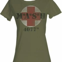 American Classics Women's Shirts MASH 4077th Circle Army T-shirt