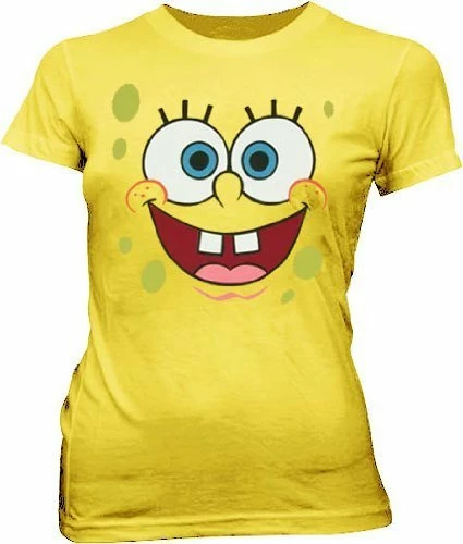 Mighty Fine SpongeBob SquarePants Basic Bob Face T-shirt Shirts / Tops 3 Mighty Fine SpongeBob SquarePants Basic Bob Face T-shirt Shirts / Tops