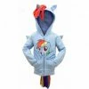 Mighty Fine Rainbow Dash Face Kids Hoodie Sweatshirt With Mane, Wings And Tail Kids / Infants 2 Mighty Fine Rainbow Dash Face Kids Hoodie Sweatshirt With Mane, Wings And Tail Kids / Infants