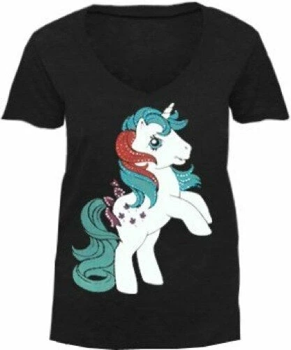 Mighty Fine Animation Retro Pony Stance With Colored Studs T-shirt 3 Mighty Fine Animation Retro Pony Stance With Colored Studs T-shirt