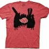 Ripple Junction Men's Shirts Naruto Akatsuki Silhouettes & Cloud T-Shirt