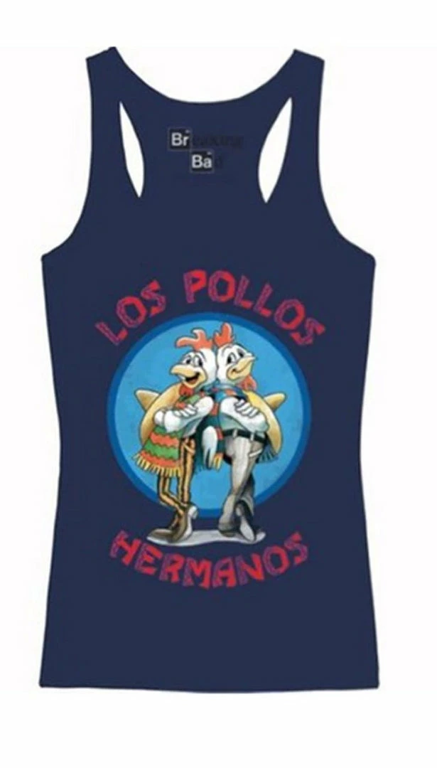 Isaac Morris Los Pollos Hermanos Logo Adult Tank Top 4 Isaac Morris Los Pollos Hermanos Logo Adult Tank Top