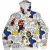 Fifth Sun Luigi Allover Mens Zip-Up Sweatshirt Hoodie