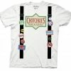 Ripple Junction Office Space Chotchkie's Bar & Grill Suspenders Costume T-shirt Shirts / Tops